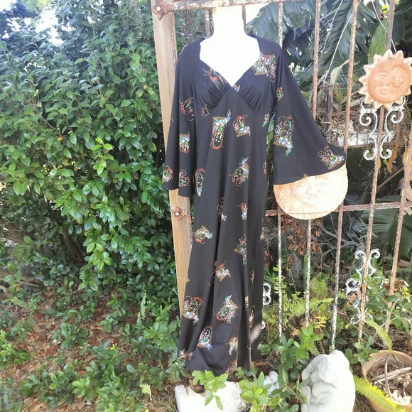Tori Richard | Dresses | Tori Richardb7s Vintage Maxi Dress Medium |  Poshmark
